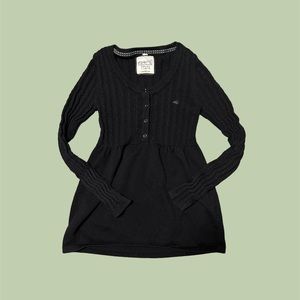 🌥️Esprit babydoll ribbed top